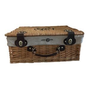 Jabugo Wicker Wicker Picnic Lawn Party Basket Dining